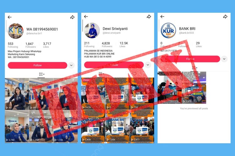 BRI Tegaskan Pengajuan KUR Tidak Dilakukan Melalui Link atau Media Sosial