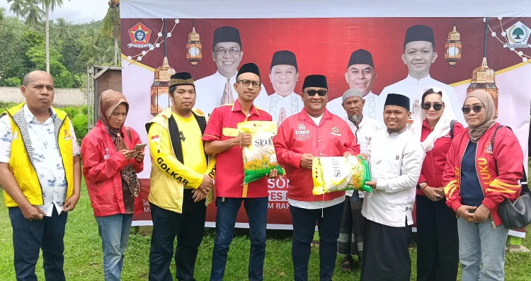 DEPIDAR SOKSI Maluku Salurkan Kurban dan Beras ke Ponpes Hidayatullah Liang, Sampaikan Pesan Ketum Depinas Perkuat Semangat Berbagi