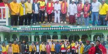 Hangatnya Sambutan Warga Pelauw dan Kailolo Warnai Penyaluran Qurban Golkar dan Depidar SOKSI Maluku