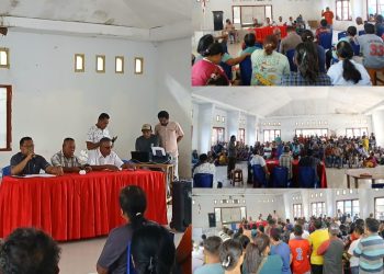 Rapat Umum Desa Lermatang Memanas: Masyarakat Tolak Pendataan PDSK hingga Status Tanah Adat Jelas