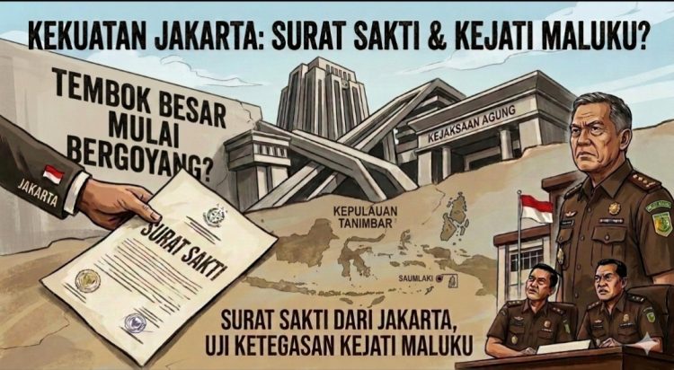 Tembok Besar Mulai Bergoyang? Surat Sakti dari Jakarta Uji Ketegasan Kejati Maluku