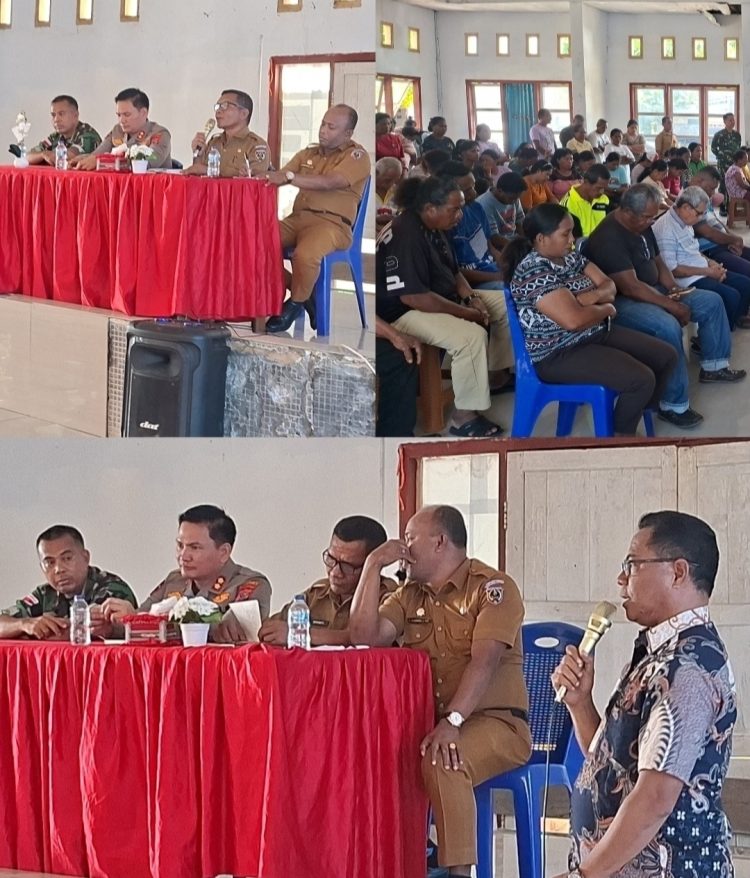 Masyarakat Lermatang Sepakat Dukung Tim Satgas, Pendataan Tatanaman Dimulai Besok