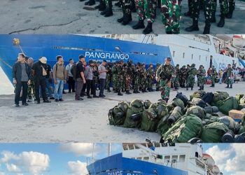 Personil Satgas TNI Tiba di Saumlaki, Siaga Kawal Proyek Blok Masela