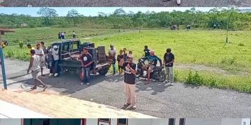 Aksi Damai Pemuda 51 Seira Kepung Kantor Camat, Desak Rapat Kedua Soal Nelayan Andon
