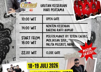 RANS Carnival Siap Guncang Ambon, Hari Pertama Hadirkan Raffi Ahmad hingga Deretan Musisi Lokal
