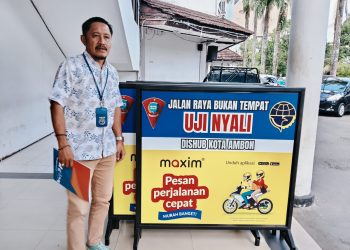 Dishub Ambon Gandeng Maxim Dukung Lalu Lintas Aman dan Tertib di Kota Ambon