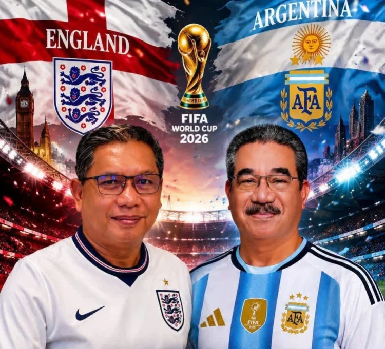 Bertemu di Semifinal: Gubernur Maluku Dukung Argentina, Wali Kota Ambon Dukung Inggris