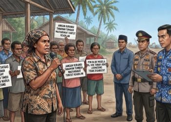 Masyarakat Lermatang Minta Pangdam Kembali Tugaskan Satgas Pengamanan Pasca Groundbreaking