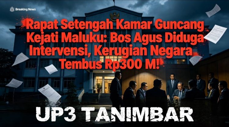 “Rapat Setengah Kamar” Guncang Kejati Maluku: Bos Agus Diduga Intervensi, Kerugian Negara Tembus Rp300 M!