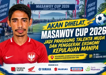 Akan Dihelat, Masawoy Cup 2026 Jadi Panggung Talenta Muda dan Penggerak Ekonomi Kepulauan Manipa