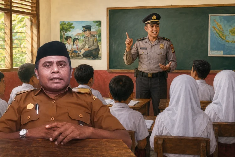 Dukungan Mengalir dari Kepulauan SBB, Program Polisi Mengajar Didorong Masuk Kurikulum Sekolah