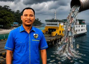 PAD Tipis, Pengawasan Longgar di Penyeberangan Waipirit–Hunimua