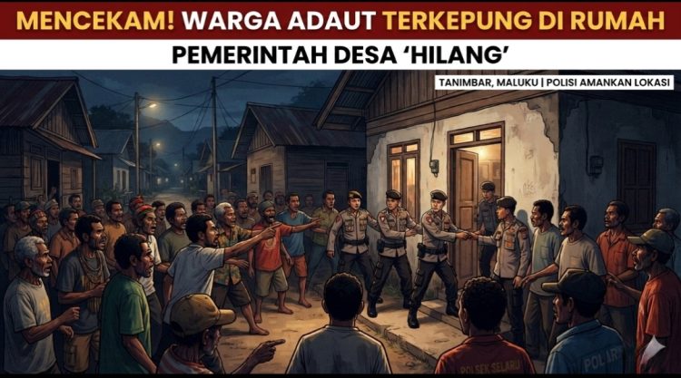 Mencekam! Warga Adaut Digeruduk Rumahnya, Pemerintah Desa “Hilang”