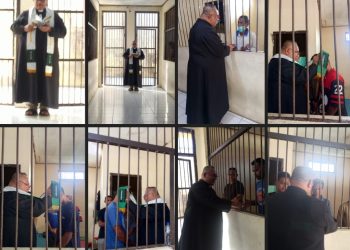 Menyentuh Hati di Balik Jeruji: RD Ponsio Ongirwalu Hadirkan Kasih Kristus bagi Para Tahanan di Polres KKT