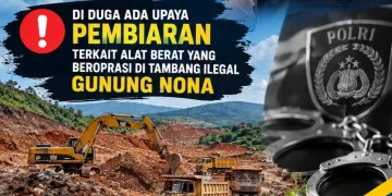 Dugaan Backing Oknum Polda Maluku Terbongkar di Tambang Gunung Nona, PMII Buru Siapkan Aksi