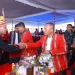 Danrem 151/Binaiya Tampil Berbalut Busana Adat Merah, Hadiri Puncak HUT ke-451 Kota Ambon